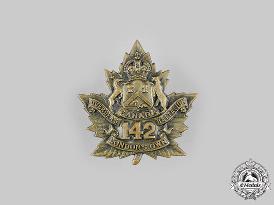canada,_cef._a142_nd_infantry_battalion"_london's_own"_cap_badge,_c.1915_dsc_8958