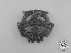 A Third Reich Period “Fit For Military Service” Badge
