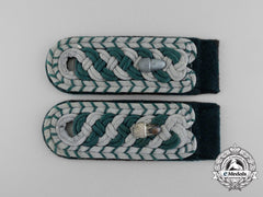 A Set Of German Collar Tabs Of A Private Forestry Service Official