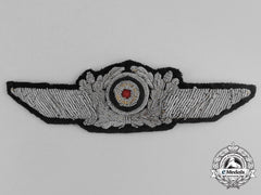 An Unusual Early Luftwaffe Visor Cap Wreath And Cockade