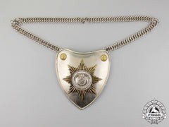 Germany, Sa. A Flag Bearer’s Gorget With Chain