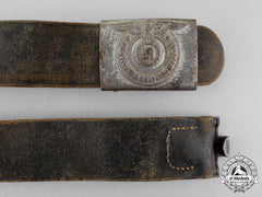 An Waffen-Ss Enlisted Man’s Belt With Buckle