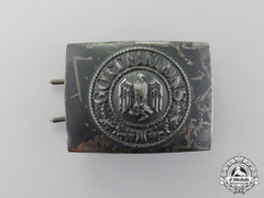 Germany, Kriegsmarine. An Em/Nco’s Service Belt Buckle, By Josef Feix & Söhne