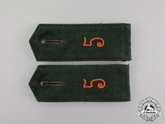 A Fine Matching Set Of Third Reich Period Transitional Shoulder Boards