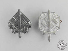 Two Nskov Disabled War Veterans Pins