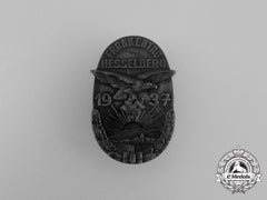 A 1937 Nsdap Hesselberg Day Of The Franks Badge By Balmberger Of Nürnberg