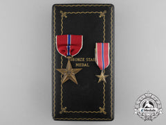 United States. A Bronze Star To Stewart M. Anderson