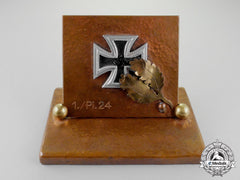 Germany. A Knight’s Cross Of The Iron Cross 1939 Desk Ornament
