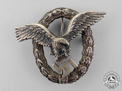 An Early Luftwaffe Pilot’s Badge By Brüder Schneider Of Wien