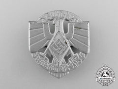A 1937 Hj German Festival Of Youths Badge