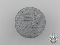 A 1939 Greater Frankfurt District Council Day Badge By Ferdinand Wiedmann