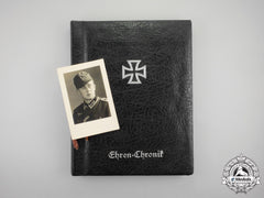 An Fantastic Honour Chronicle For The “Großdeutschland” Regiment; Gefreiter Karl Heinz Wedekind