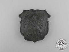 A Large First War Period Dutch Cap Badge