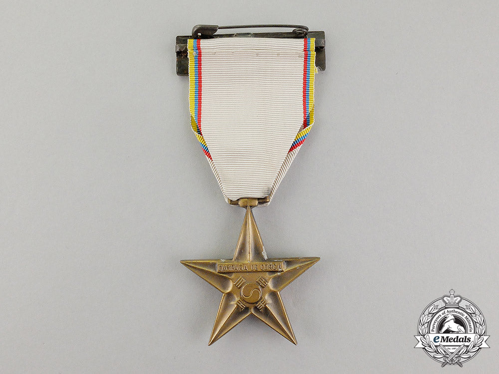 colombia._a_bronze_star(_estrella_de_bronce)_for_korea_dscf4423