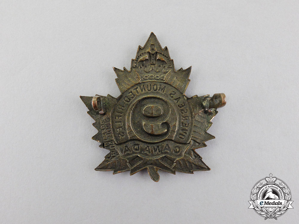 canada._a_first_war9_th_mounted_rifles_cap_badge_dscf4575