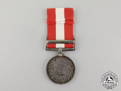 united_kingdom._a_canada_general_service_medal_to_private_wortman,2_nd_storrington_rifle_company_dscf4584