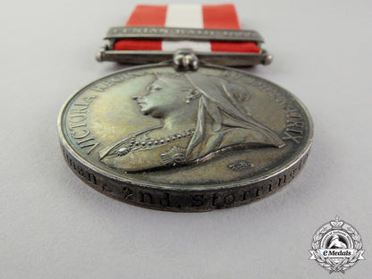 united_kingdom._a_canada_general_service_medal_to_private_wortman,2_nd_storrington_rifle_company_dscf4586