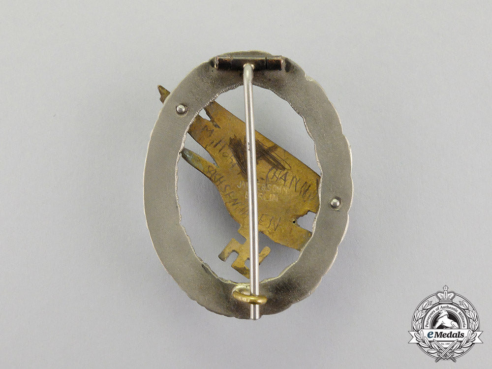 germany._an_early_luftwaffe_fallschirmjäger_badge_by_jmme&_sohn_dscf5339