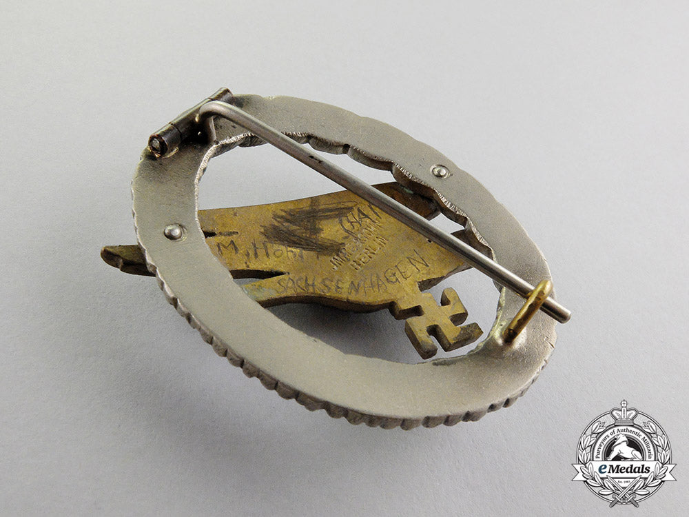 germany._an_early_luftwaffe_fallschirmjäger_badge_by_jmme&_sohn_dscf5343