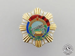 Mongolia. An Order Of The Red Banner Of Labour Valour, C. 1945