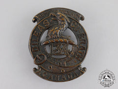 Canada. A 134Th Infantry Battalion "48Th Highlanders" Glengarry Badge, C.1915
