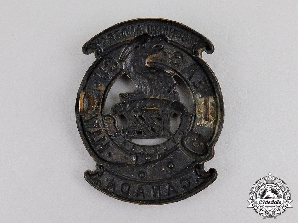 canada._a134_th_infantry_battalion"48_th_highlanders"_glengarry_badge,_c.1915_dscf6159