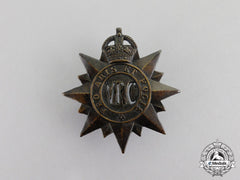 Canada. A Victoria Rifles Of Canada Cap Badge, C.1917