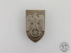 Germany. A 1936 Nsdap Kresfeld-Ürdingen District Council Day Badge