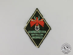 Germany. An Innsbruck Voluntary Home Defense “Standschütze” Sleeve Patch