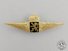Belgium. An Officer's Pilot Badge