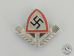 Germany. A Rad (National Labour Service) Cap Badge By Berg & Nolte