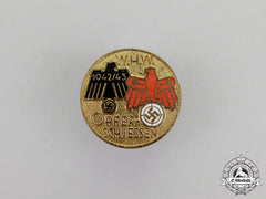 Germany. A 1942/43 Whw “Winter Aid” Marksmanship Fundraising Competition Badge