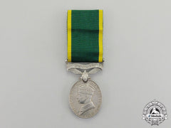 Canada. An Efficiency Medal With Canada Scroll, To Company Sergeant Major (Warrant Officer 2Nd Class) C.i. Puffer, Princess Of Wales' Own Regiment (Machine Gun)