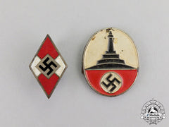 Germany. A Grouping Of Two Third Reich Period Insignia
