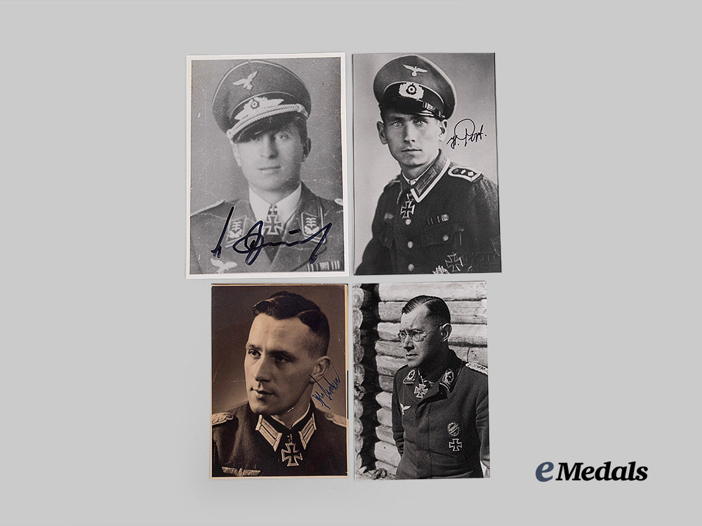 germany,_third_reich._a_lot_of_post-_war_signed_knight’s_cross_winner_photographs_e_medals__g62072_3