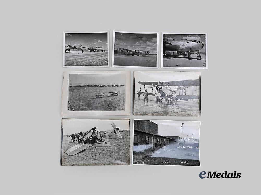 canada,_commonwealth._a_lot_of_r_c_a_f_black_and_white_photos_to_wing_commander_david_allen_harding,_r_c_a_f,_a_famed_canadian_aviator_e_medals__c7183_7