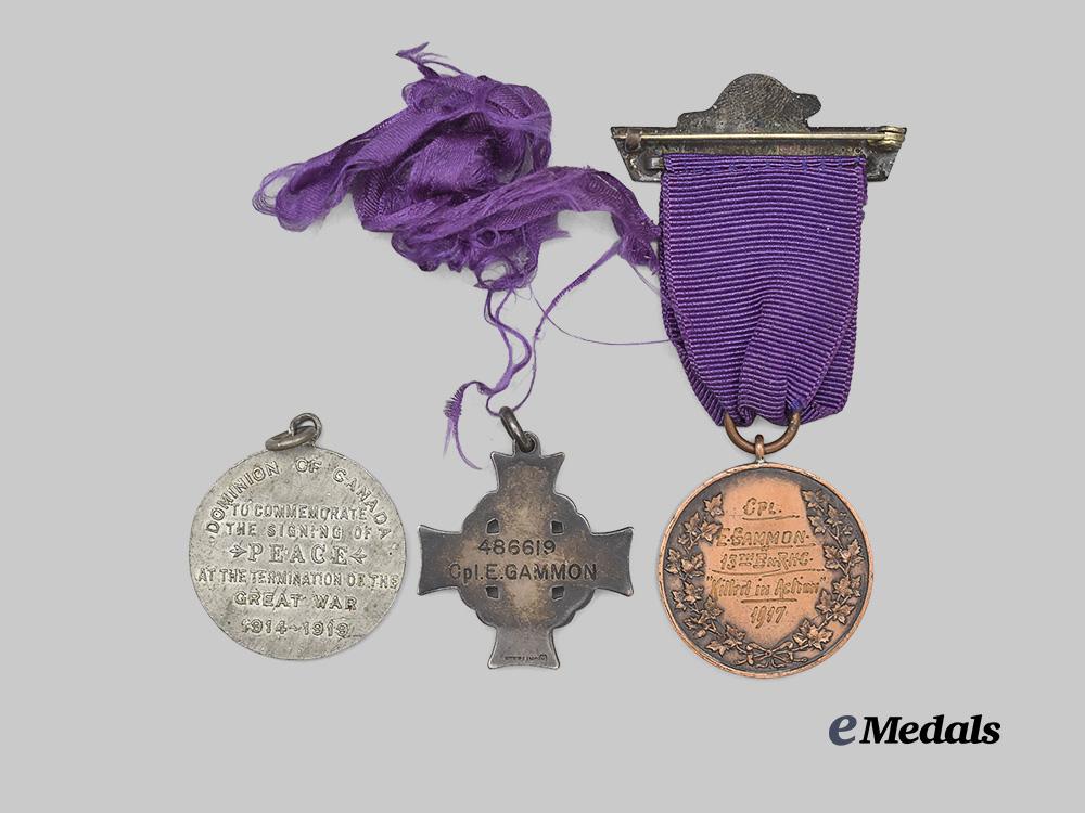canada,_c_e_f._a_first_war_memorial_group_to_cpl._gammon,13th_battalion,_k_i_a1917_e_medals__c7207_10
