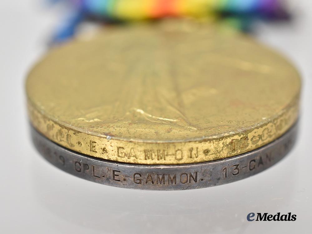 canada,_c_e_f._a_first_war_memorial_group_to_cpl._gammon,13th_battalion,_k_i_a1917_e_medals__c7207_17