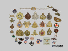Canada. A Lot of First and Second War Badges and Insignia