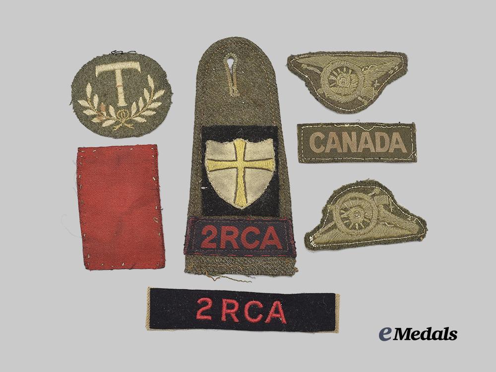 canada,_commonwealth._a_lot_of_insignia_from_a_second_war_r_c_a_battle_dress_e_medals__c7210_2