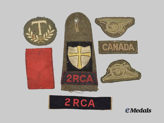 canada,_commonwealth._a_lot_of_insignia_from_a_second_war_r_c_a_battle_dress_e_medals__c7210_2