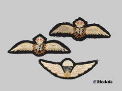 Canada, Commonwealth. A Lot of Three Second War Wings