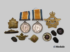 Canada, CEF. A Mixed Lot of Medals and Insignia