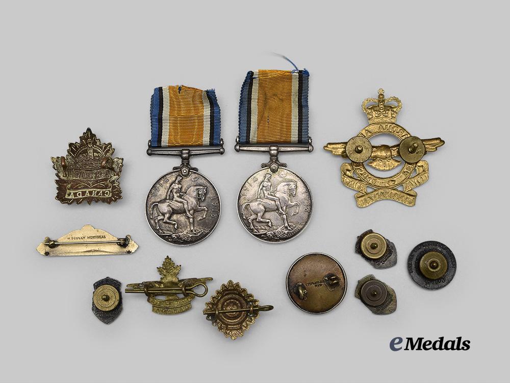 canada,_c_e_f._a_mixed_lot_of_medals_and_insignia_e_medals__c7212_3