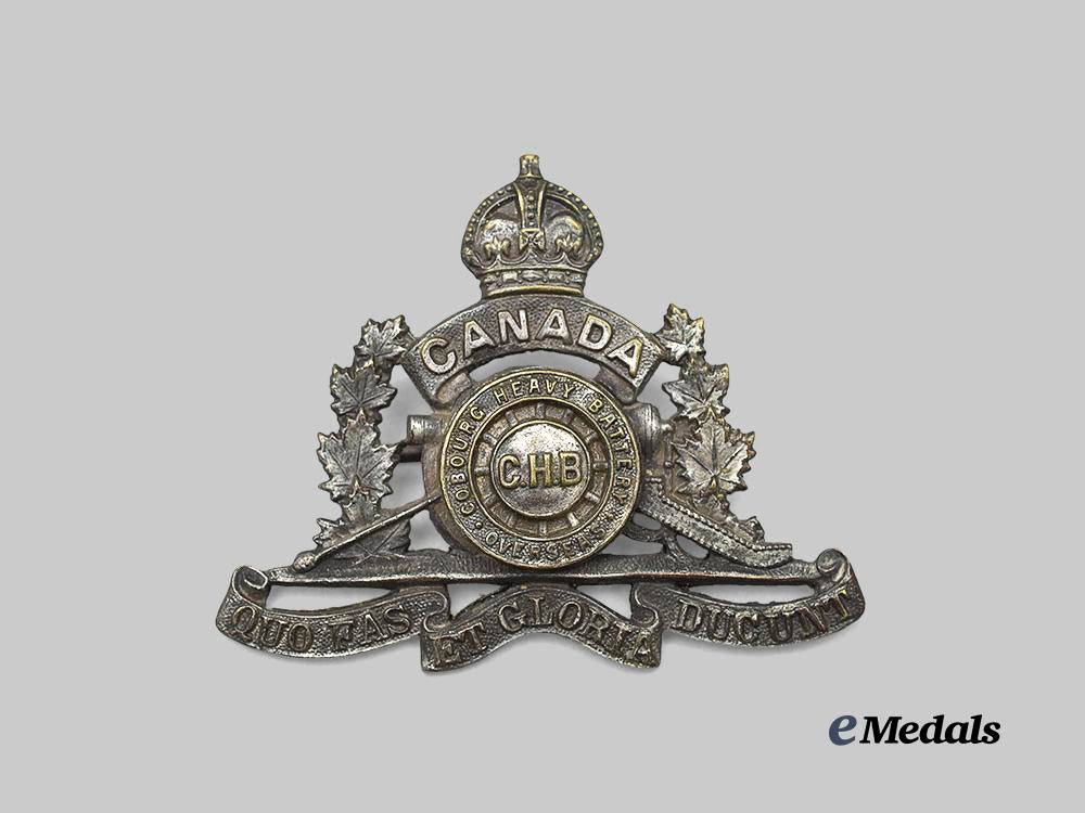 canada,_c_e_f._a_cobourg_heavy_artillery_collar_badge_e_medals__c7222_2