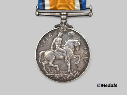 canada,_c_e_f._a_british_war_medal_to_pte._smuck,_r_a_m_c,_k_i_a_on_the_hospital_ship_llandovery_castle,_torpedoed_by_u-86_on_june28,1918_e_medals__c7230_5