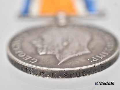canada,_c_e_f._a_british_war_medal_to_pte._smuck,_r_a_m_c,_k_i_a_on_the_hospital_ship_llandovery_castle,_torpedoed_by_u-86_on_june28,1918_e_medals__c7230_6