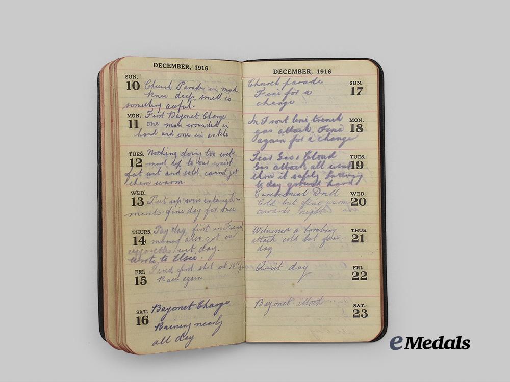 canada,_c_e_f._a_first_war_pair_with1917_diary_to_cpl._marriott,75th_infantry,_fought_at_vimy_ridge_e_medals__c7232_10