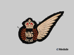 Canada, CEF. A Second War RCAF Wireless Air Gunner Wing