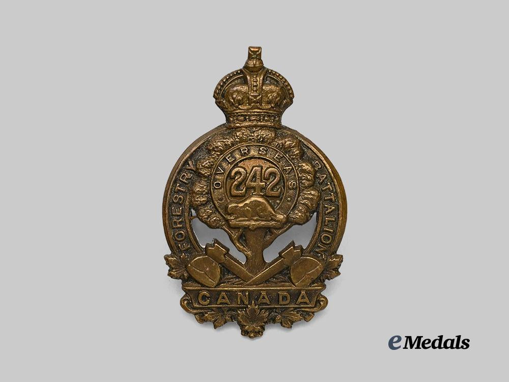 canada,_c_e_f._a242nd_infantry_battalion"_canadian_forestry_battalion"_cap_badge_e_medals__c7277_2